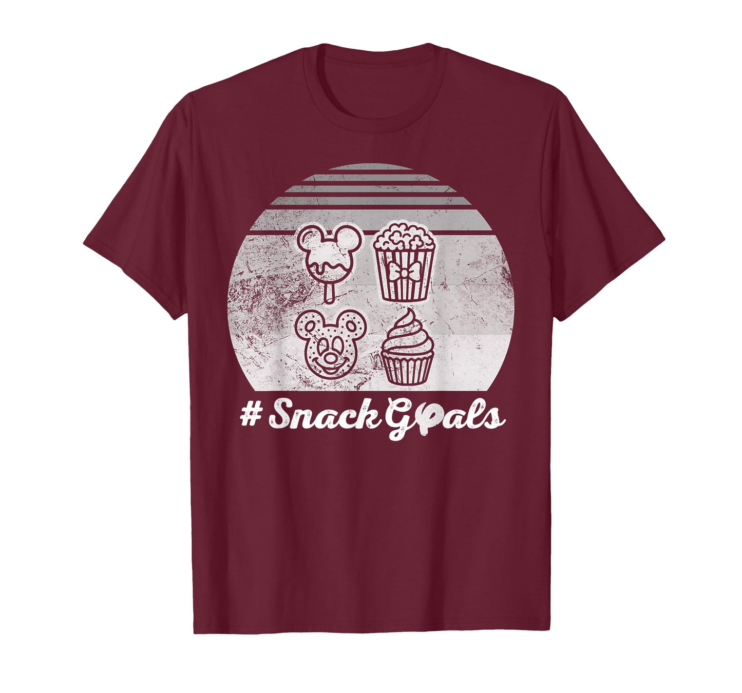 Snack Goals Delightful Fun Snacks T-Shirt
