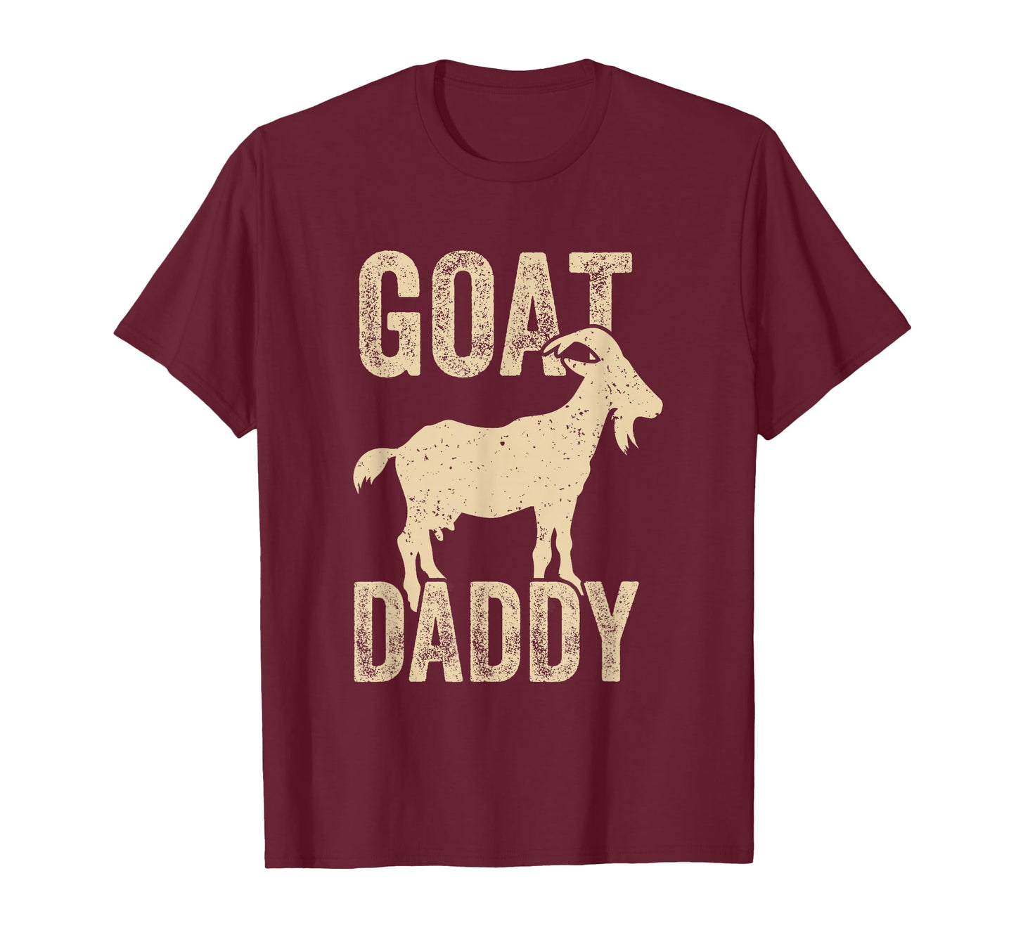 Goat Daddy the Greatest Dad of All Time Funny Fathers Day T-Shirt