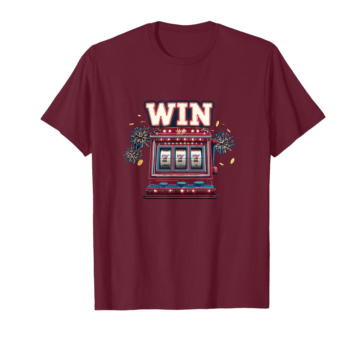 Pretty Sloth Machine Costume for a Big Win T-Shirt