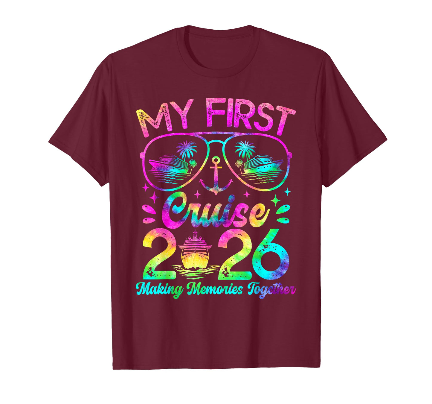 My First Cruise 2026 Funny First Time Cruise Vacation 2026 T-Shirt