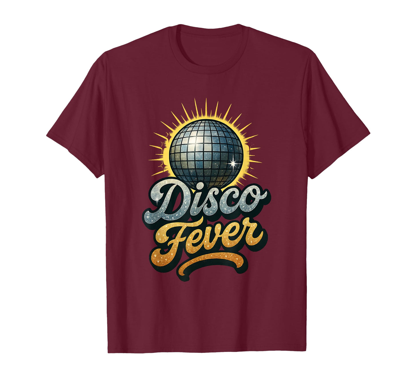 Disco Fever 70s Vintage Dance Party Music Costume Funky T-Shirt