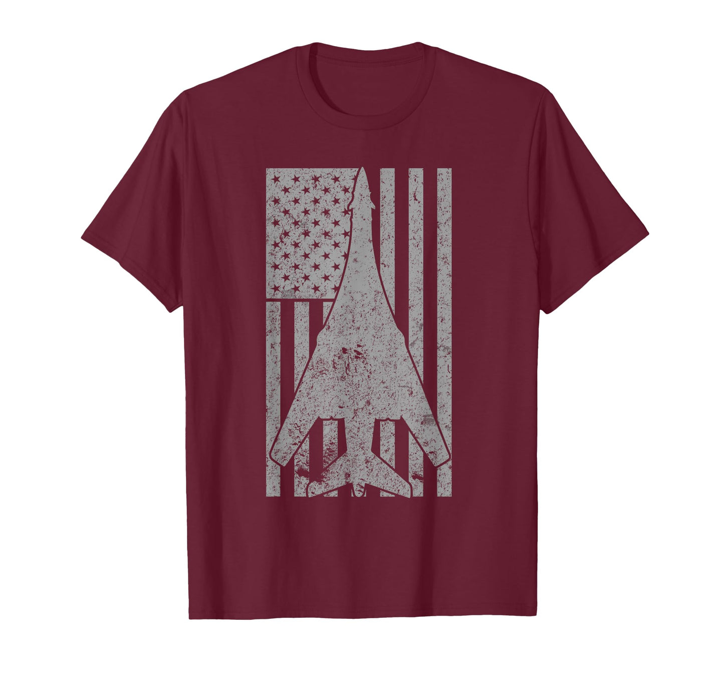 B-1 Lancer Supersonic Bomber Airplane Vintage Flag T-Shirt T-Shirt