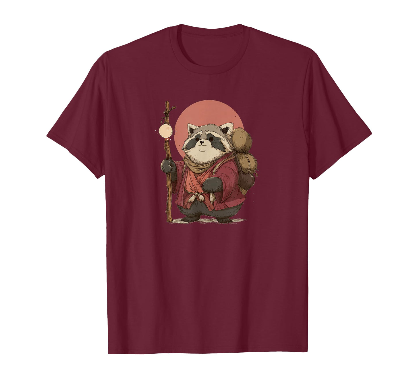 Funny Japanese Tanuki Costume for Boys and Girls T-Shirt