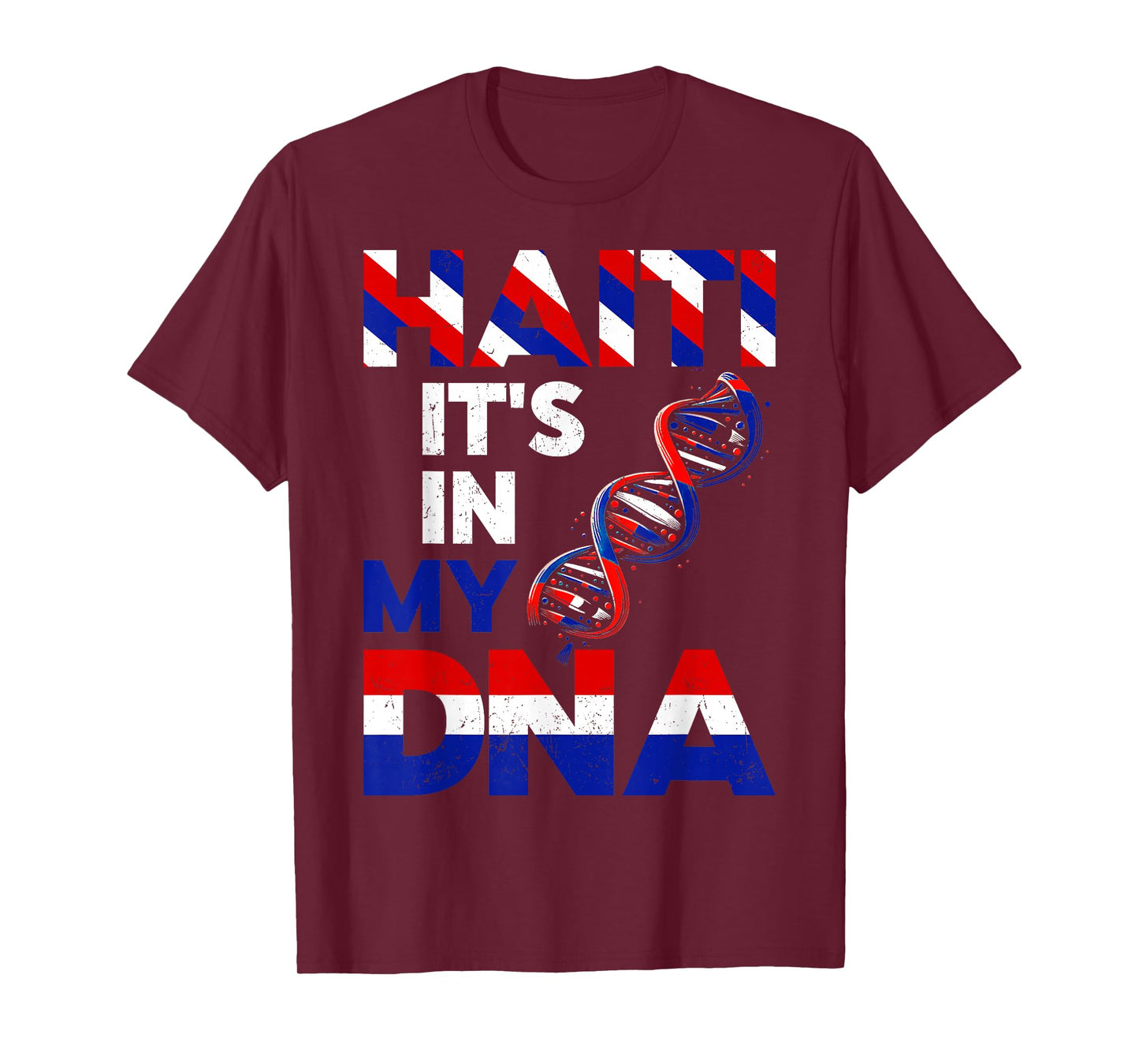 Haiti In My DNA Pride Haitian Flag Day Mens Womens Outfits T-Shirt