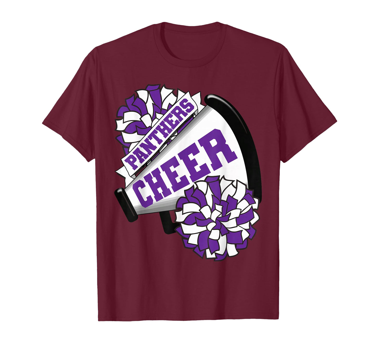 Panthers Cheer Back to School Cheerleading Spirit P T-Shirt