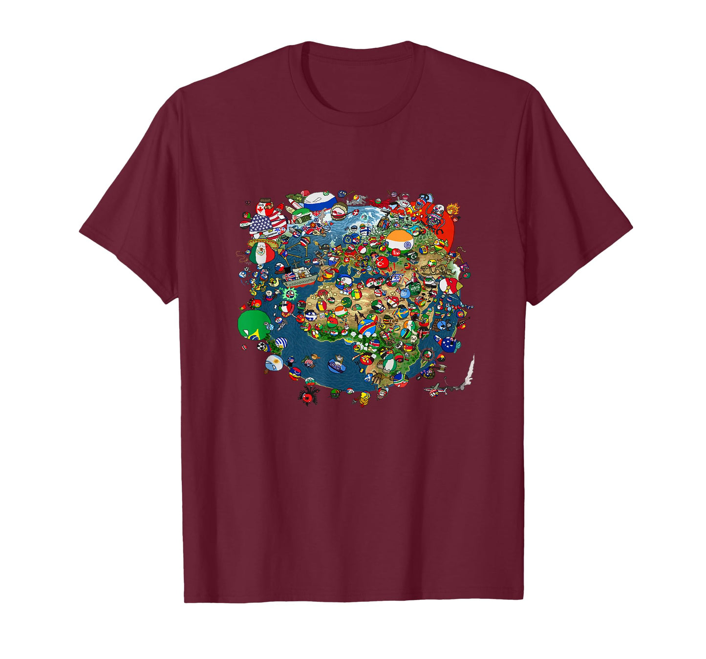 Polandball world T-Shirt