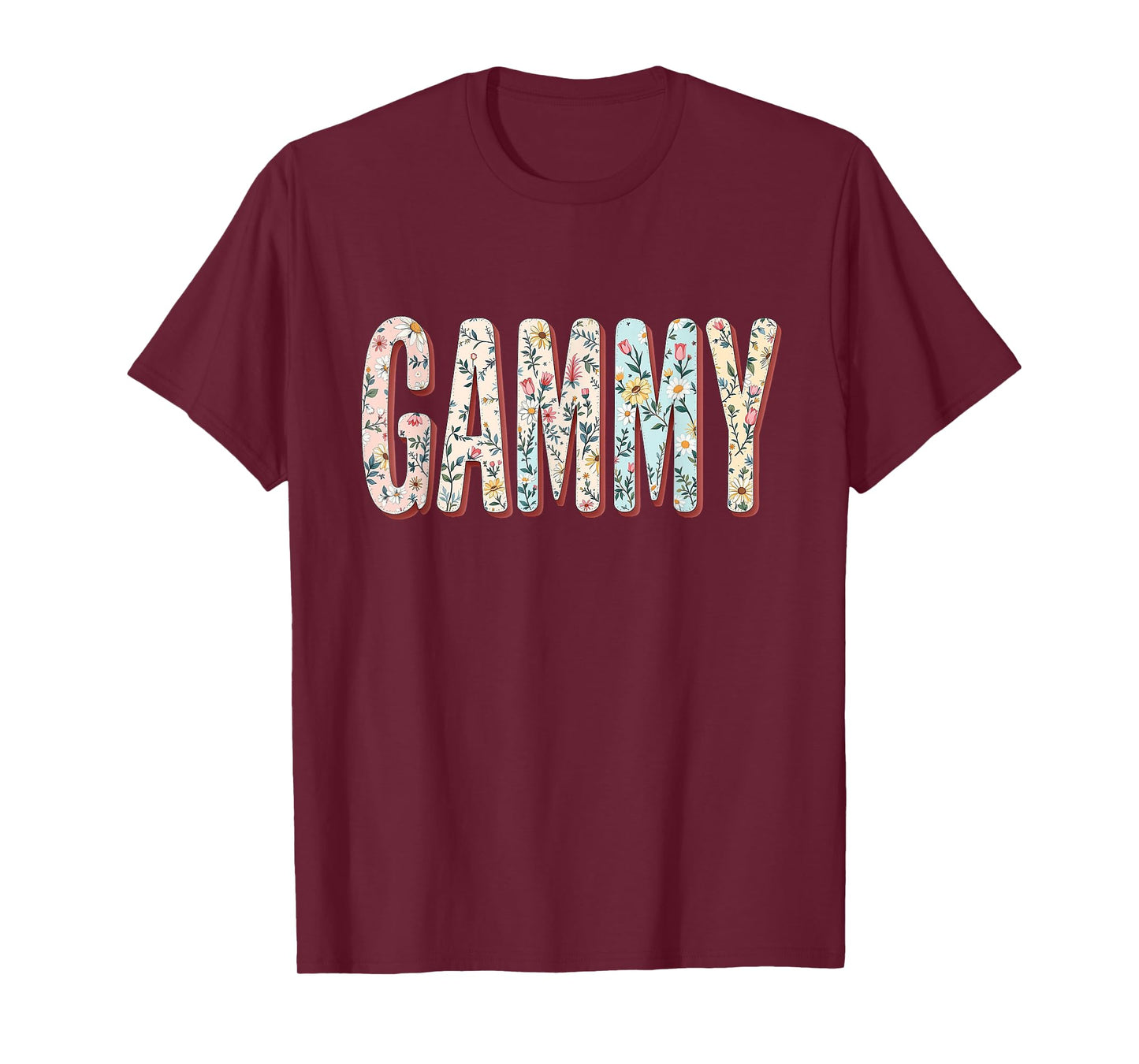 Wildflowers Gammy Floral Mother's Day Gammy T-Shirt