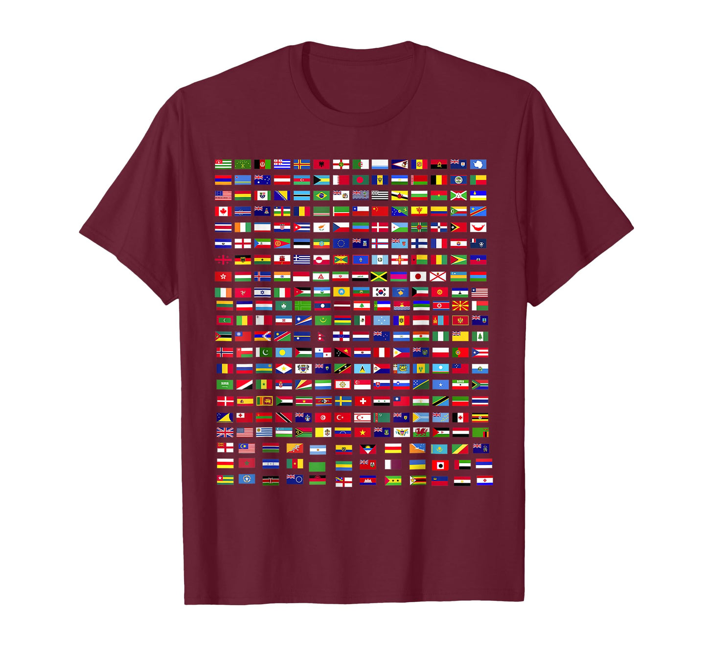 Flags of the Countries of the World 287 Flag International T-Shirt