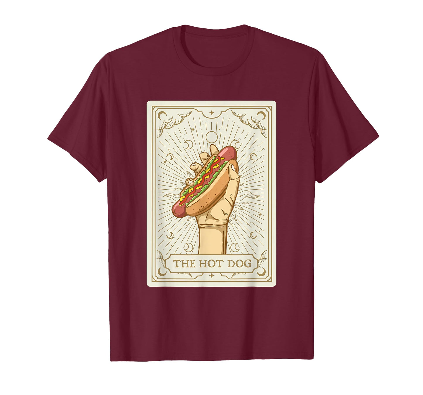 Hot Dog Tarot - Hot Dog Lover Fast Food Wiener Men Women Kids T-Shirt