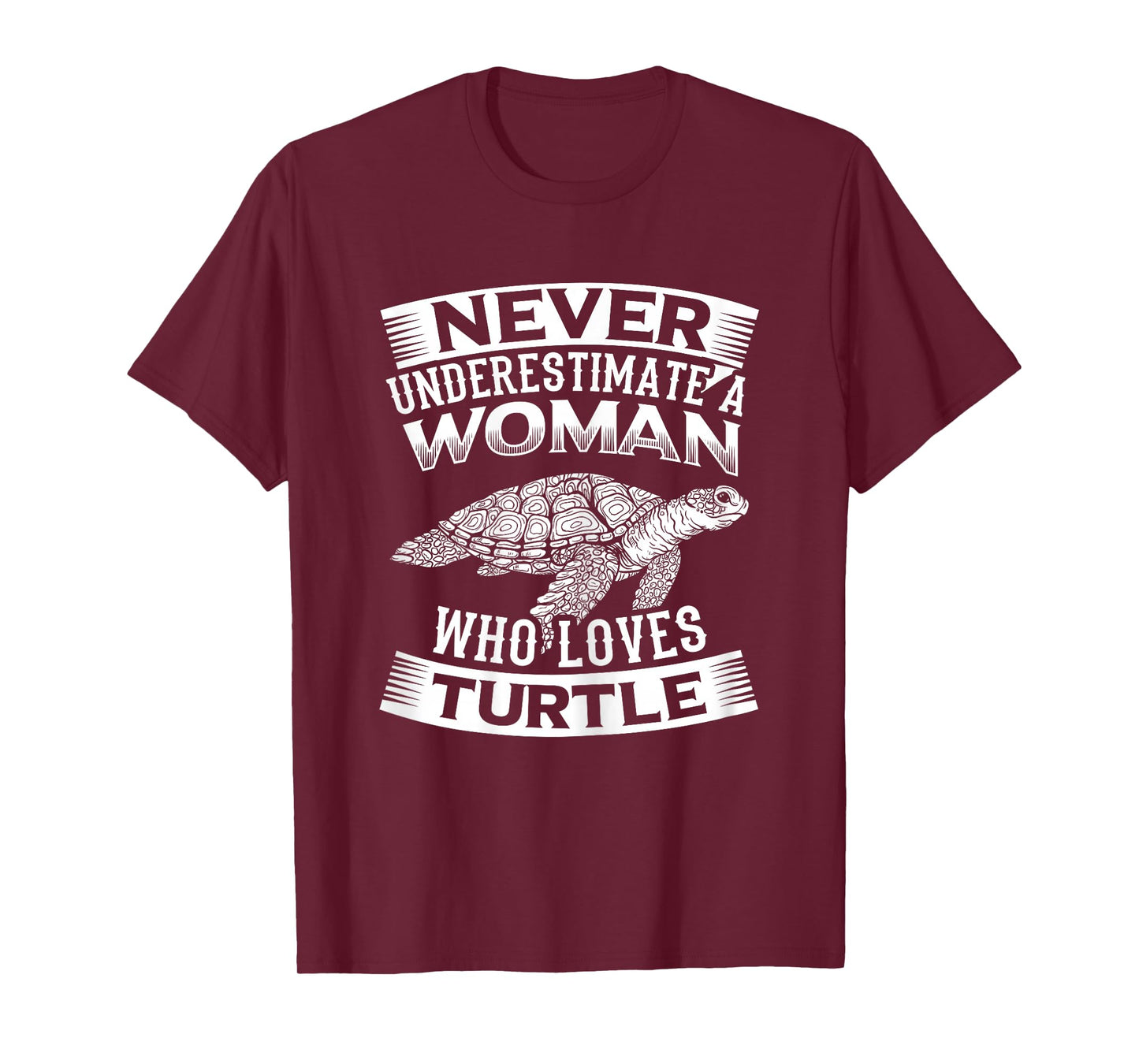 Turtles Design Never Underestimate a Woman Who Loves Turtle T-Shirt
