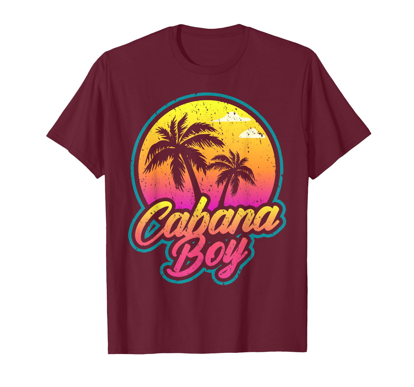 Mens Cabana Boy Pool Party Gift T-Shirt