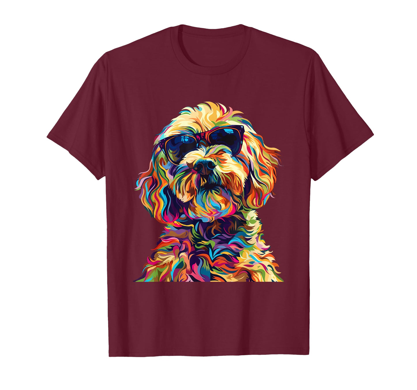 Cockapoo Lovers Design Pop Art Funny Cockapoo Dog T-Shirt
