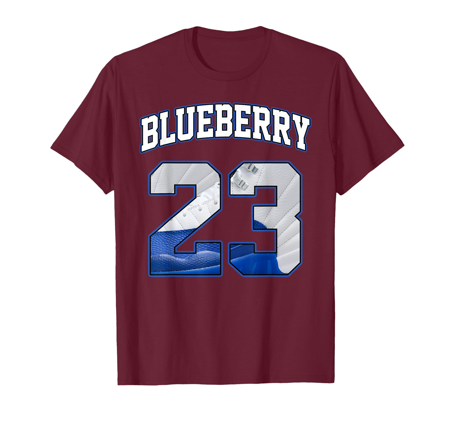 Number 23 Blueberry 12s Matching Tee For Men Women T-Shirt