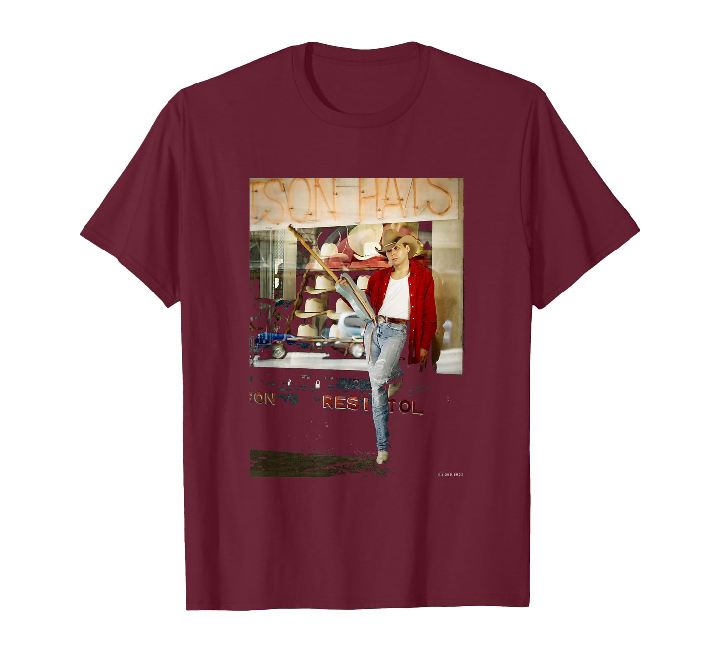 Songwriter Dwight Yoakam This Time Michael Grecco T-Shirt