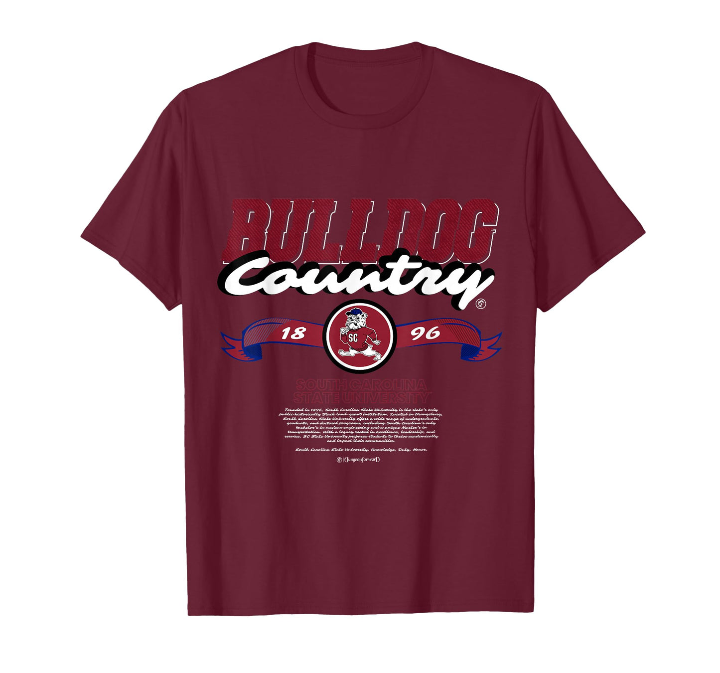 South Carolina State University - Bulldog Country SCSU HBCU T-Shirt