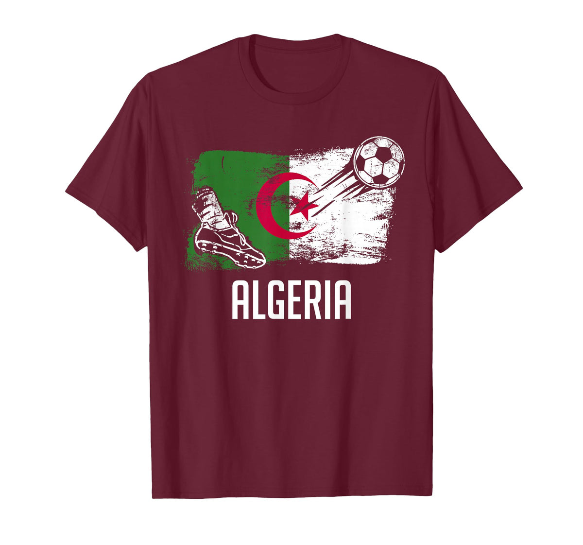 Algeria Flag Jersey Algerian Soccer Team Algerian T-Shirt