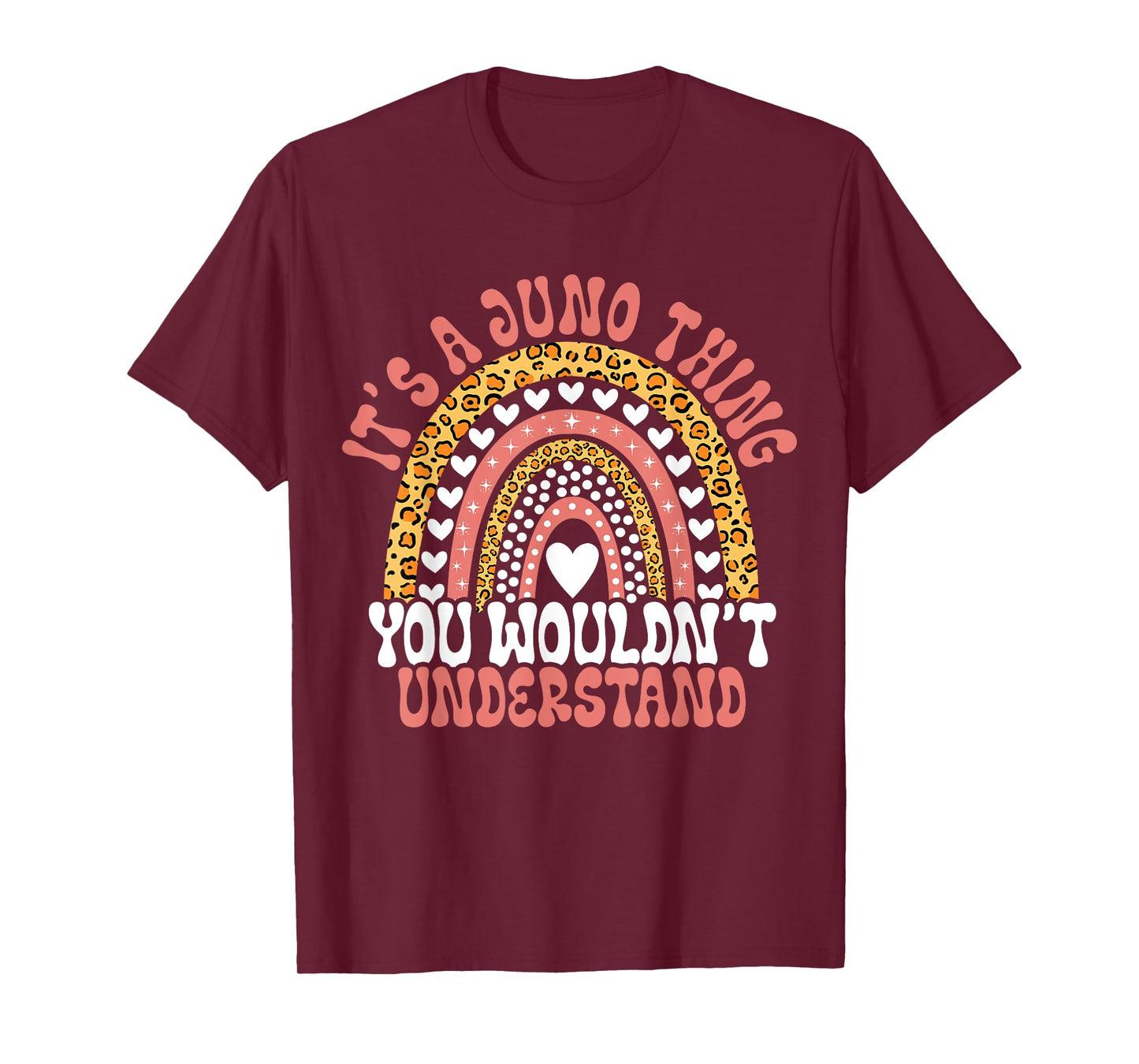 Funny Juno Name Leopard Funny Juno Birthday Quote Juno T-Shirt