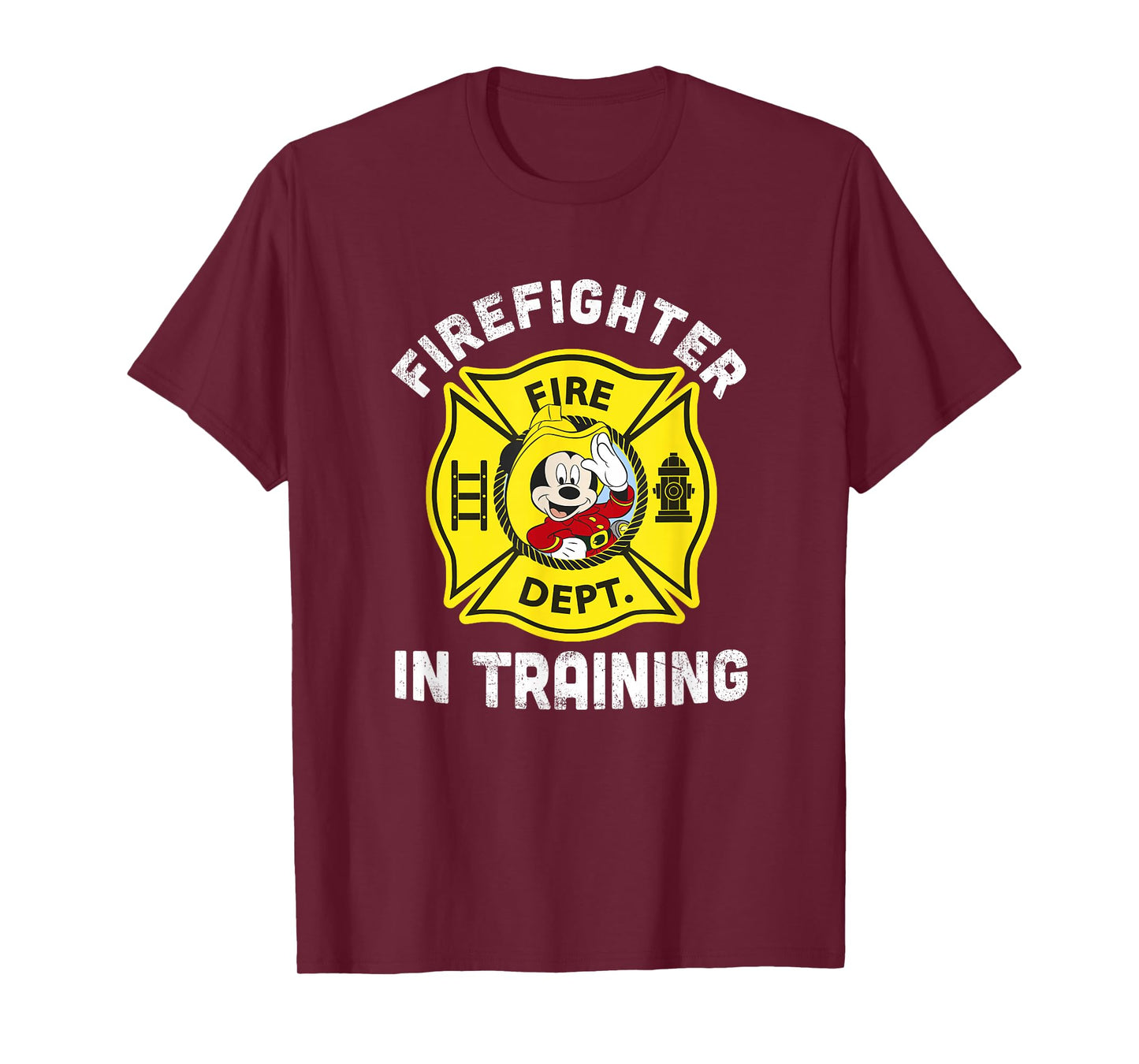 Disney Mickey And Friends Graduation Firefighter In Training T-Shirt