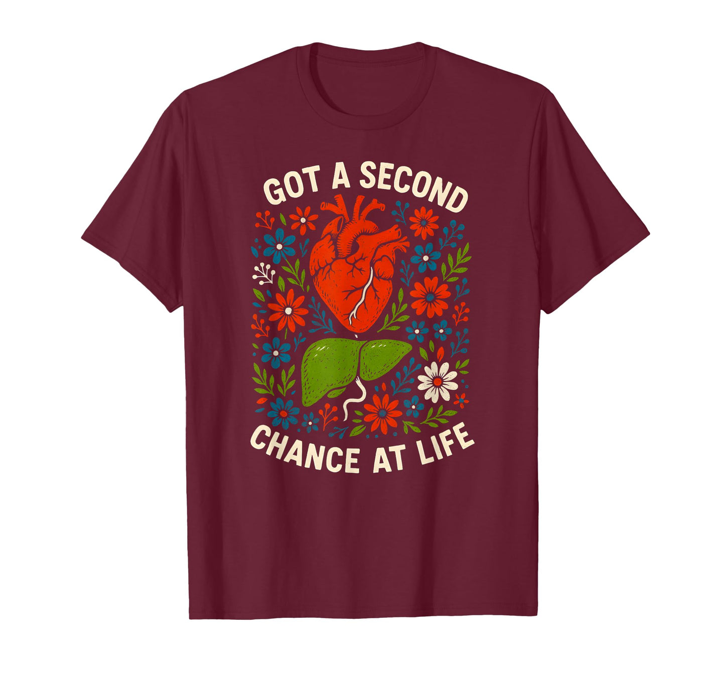 Liver Surgery Got A Second Chance at Life Cool Mens Recovery T-Shirt