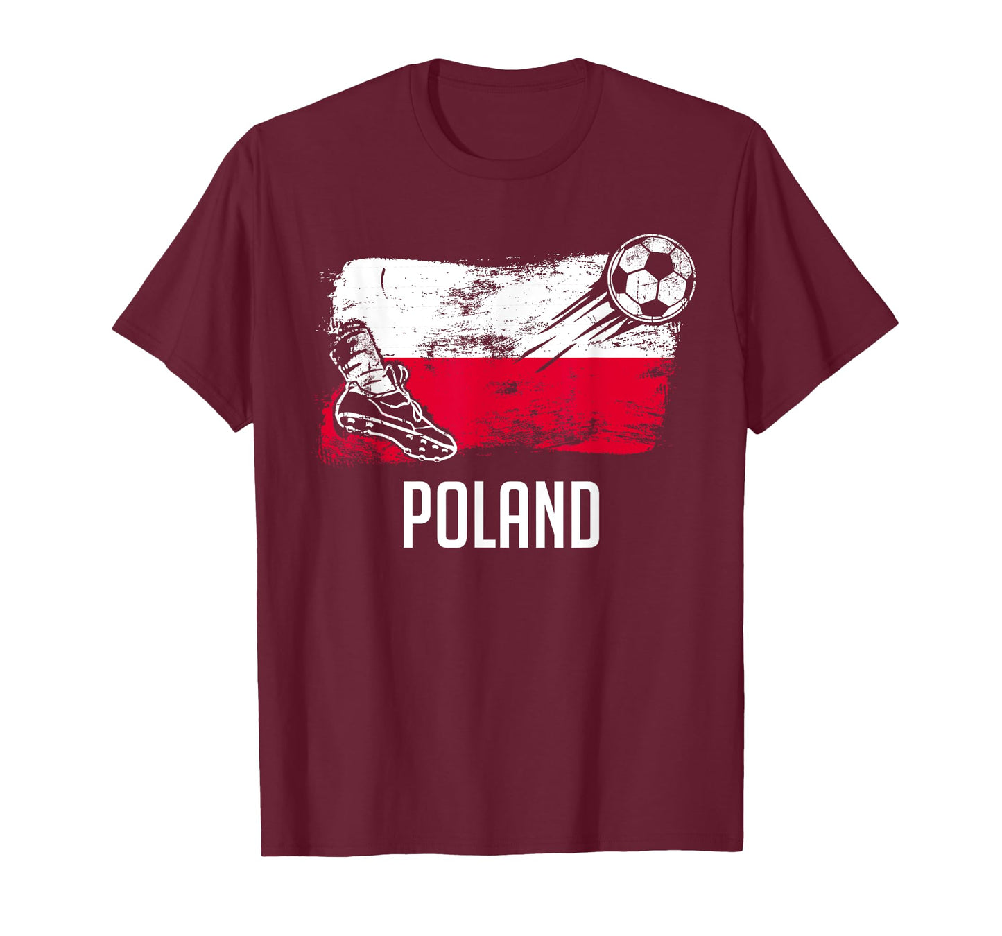 Poland Flag Jersey Polish Soccer Team Polish T-Shirt