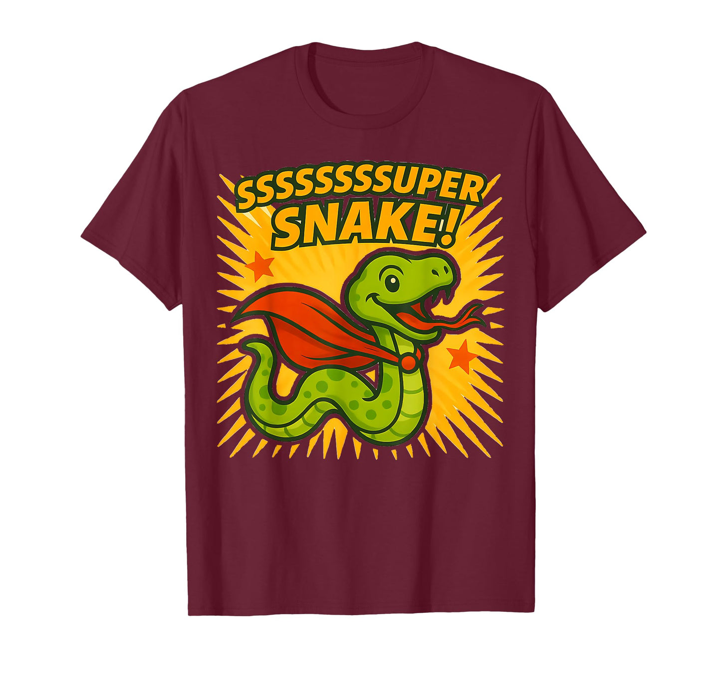 Super Snake Superhero T-Shirt