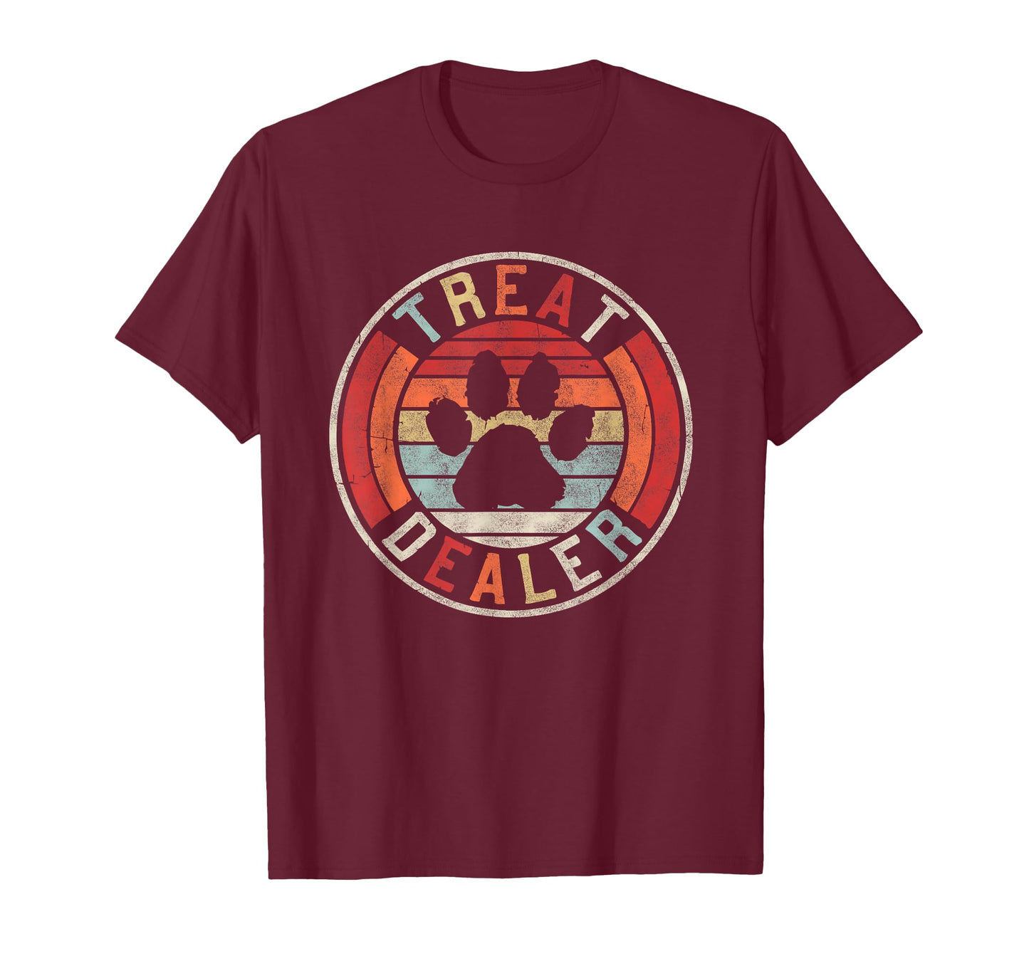 Treat Dealer Funny Dog Owner Humor Women Fur Mom Dog Lover T-Shirt