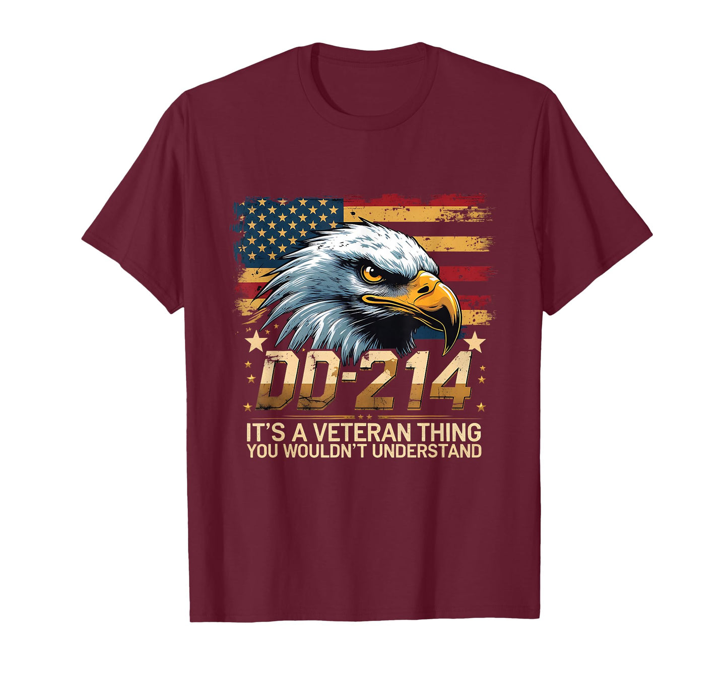 Proud Eagle Patriotic It’s A Veteran Thing T-Shirt