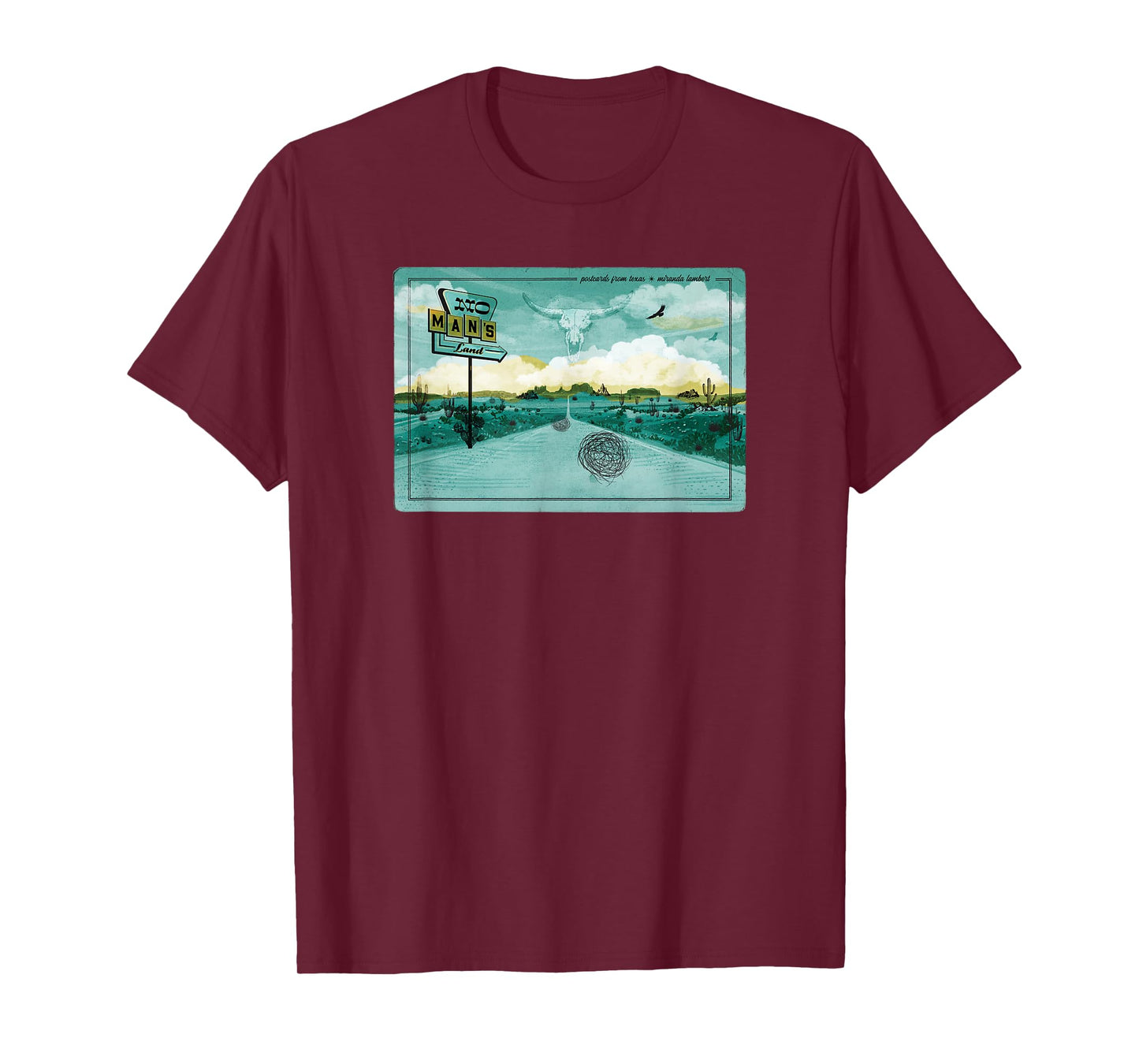 Miranda Lambert No Man's Land Postcards From Texas T-Shirt
