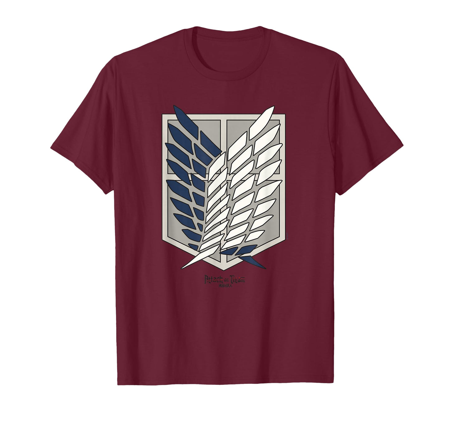 Attack on Titan Scout Regiment Shield AOT Anime T-Shirt