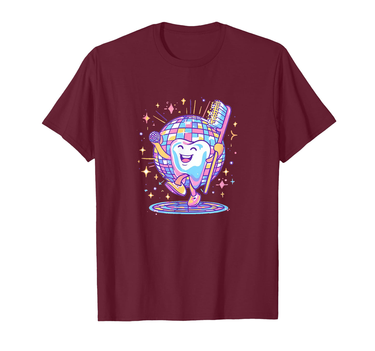 Funny Tooth with Toothbrush for a Fairy Look T-Shirt
