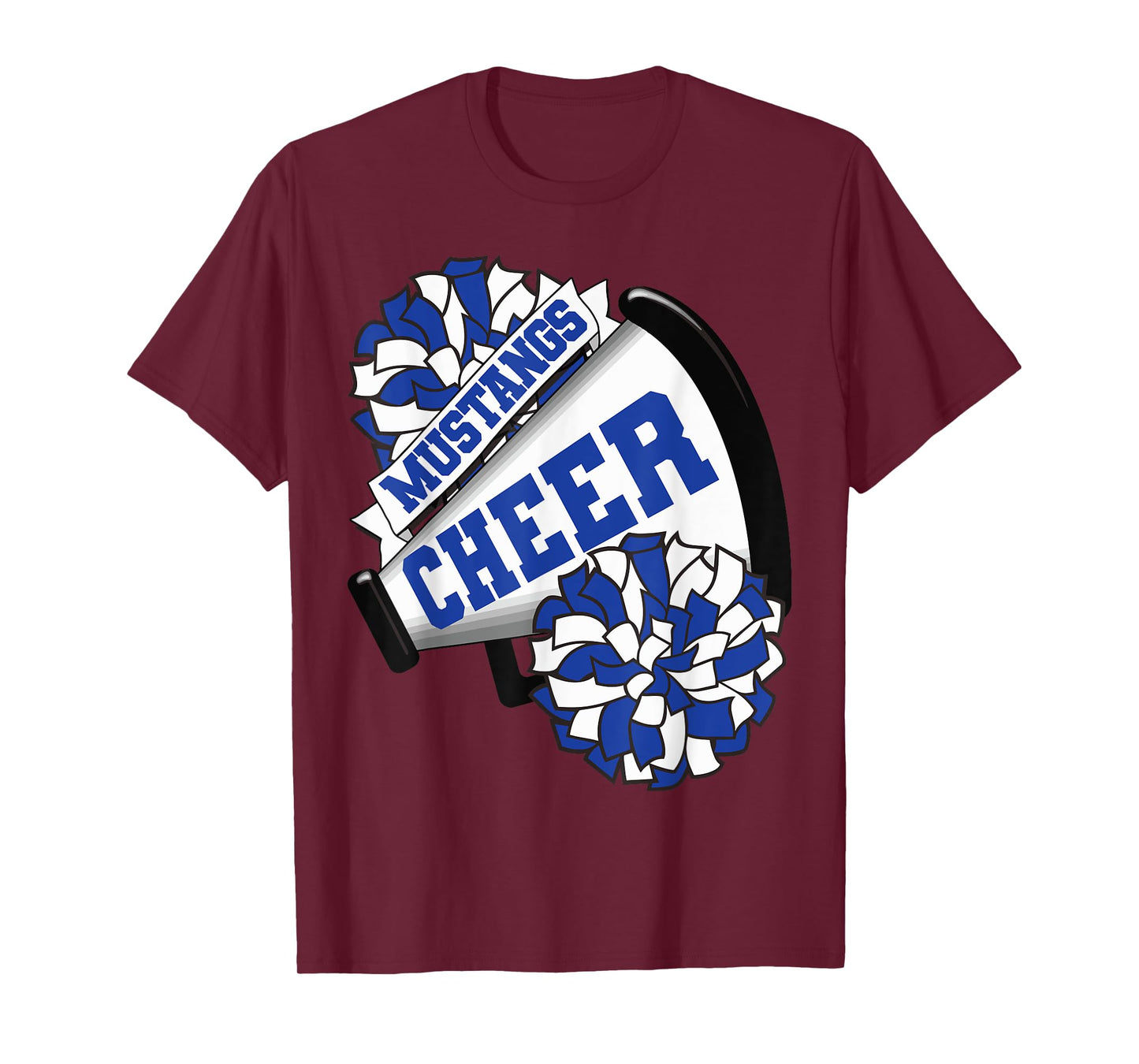 Mustangs Cheer Back To School Cheerleading Spirit B T-Shirt