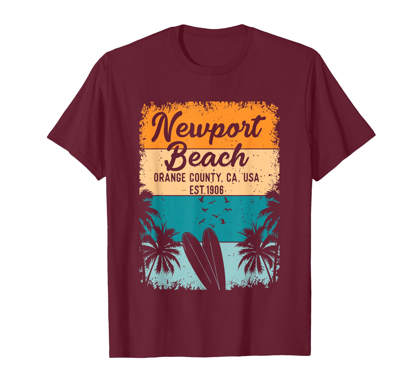 Newport Beach Orange County OC California Gifts Souvenirs T-Shirt