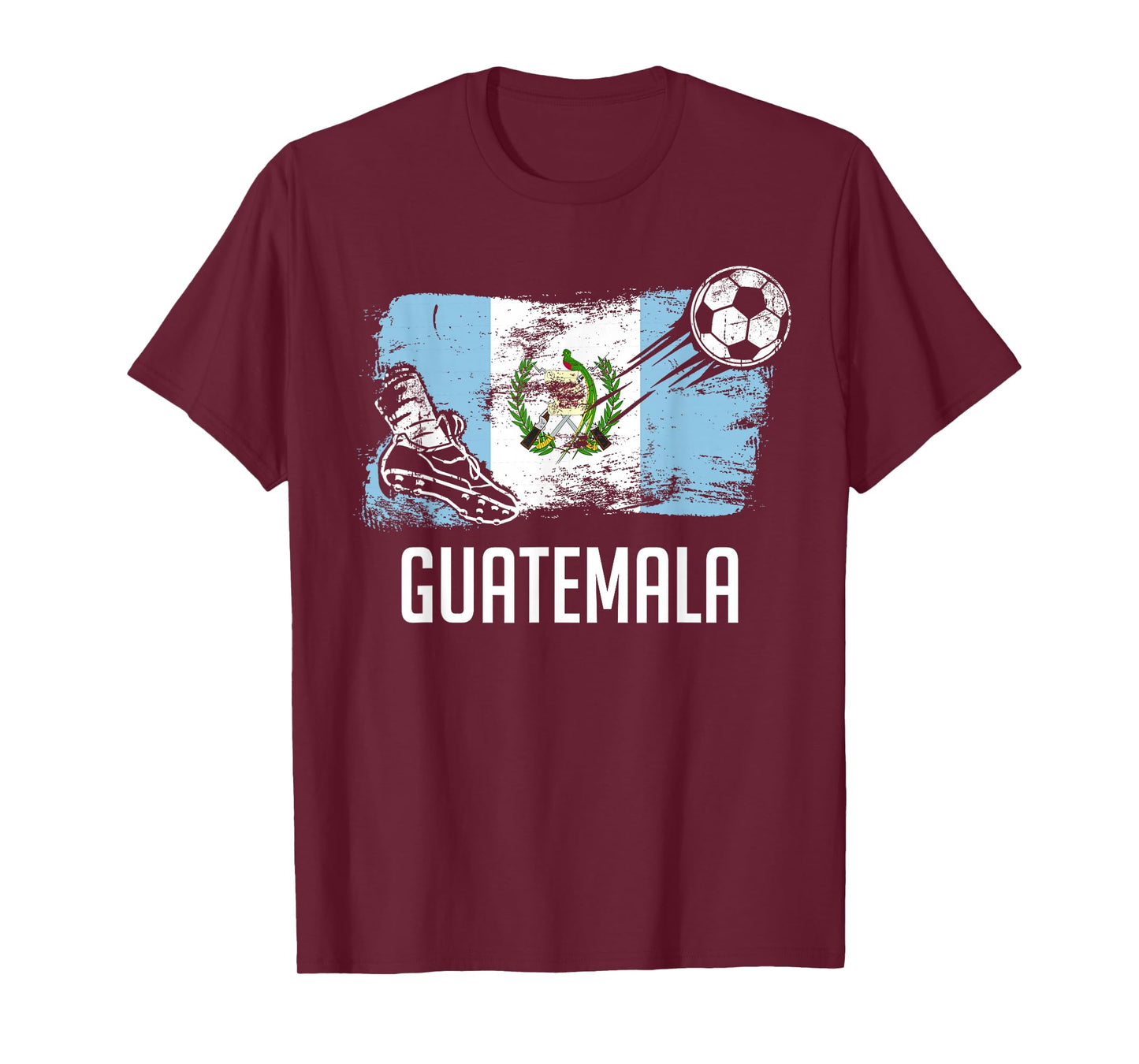 Guatemala Flag Jersey Guatemalan Soccer Team Guatemala T-Shirt