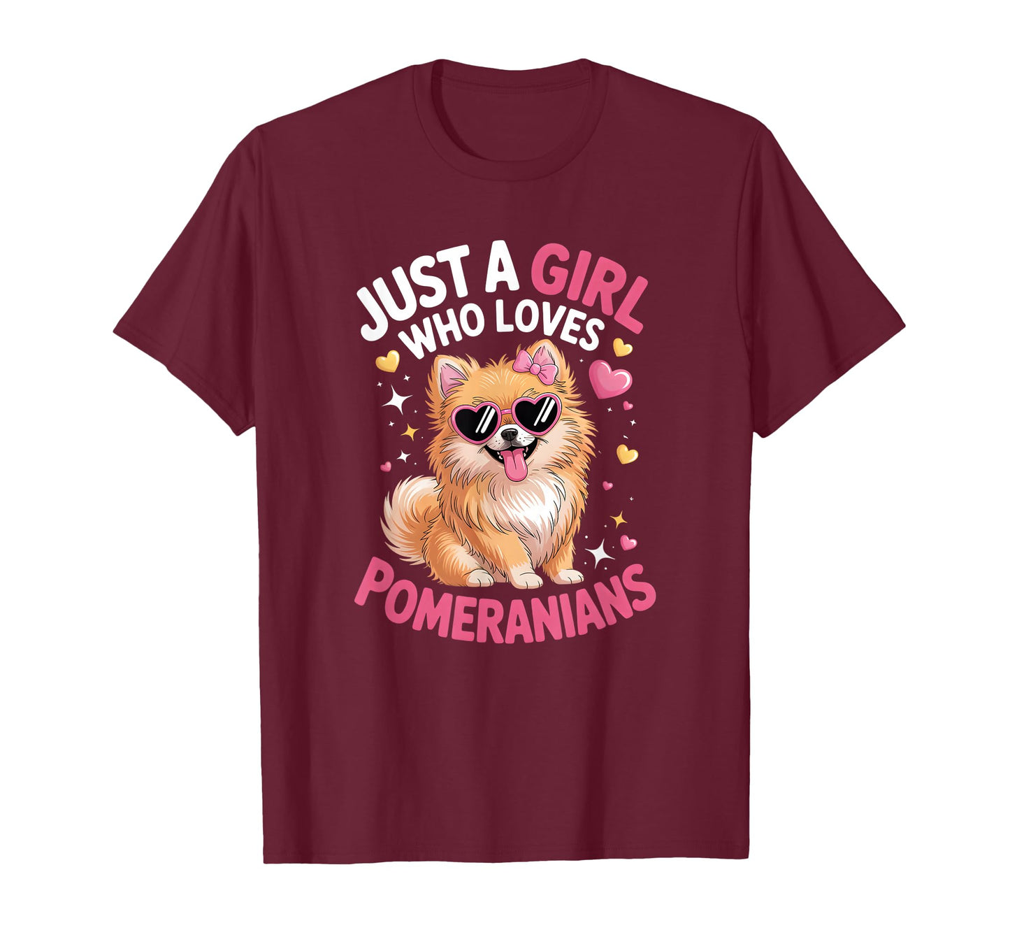 Girls Pomeranian T-Shirt