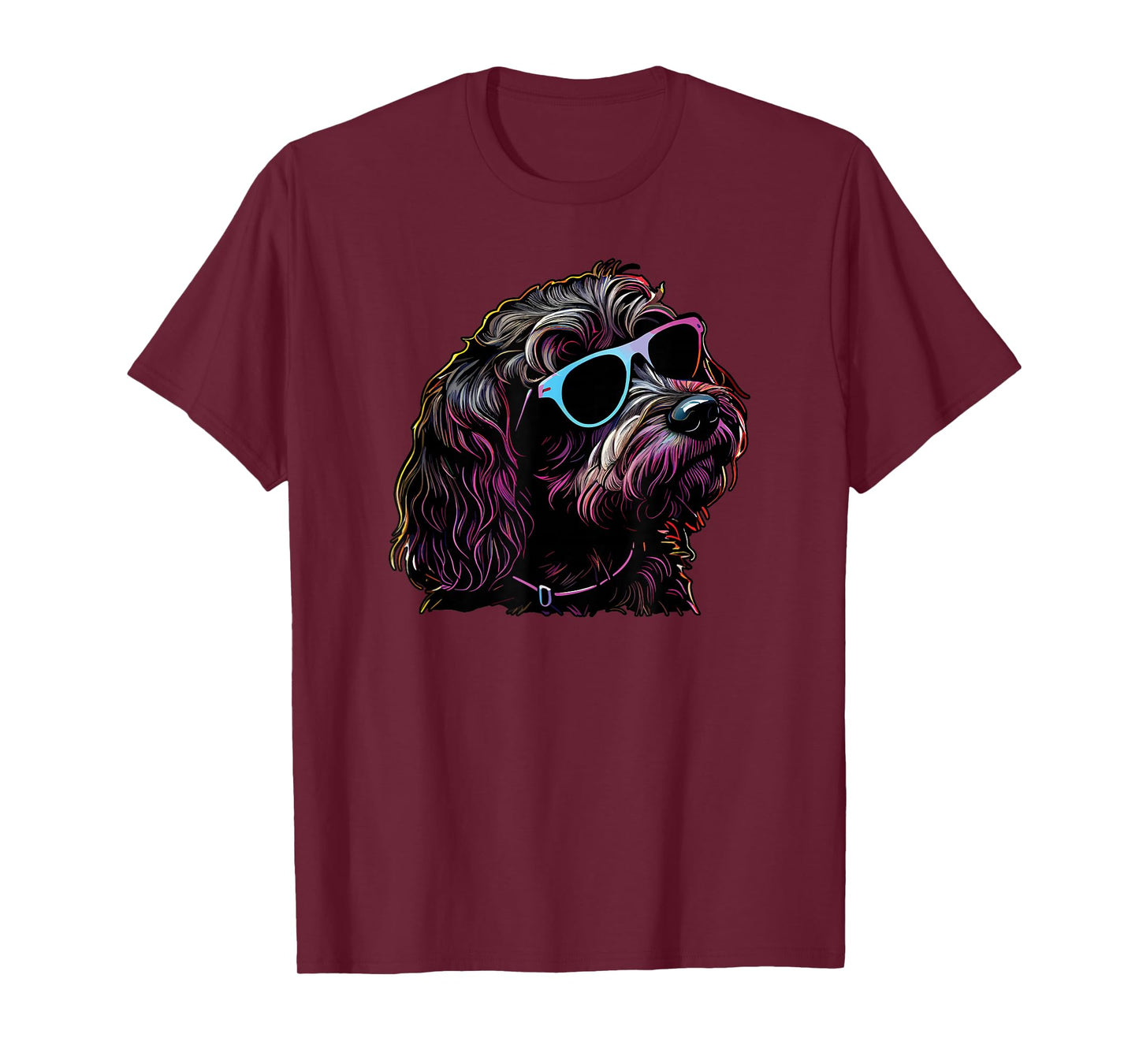 Dad Mom Cool Dog Sunglasses - Cockapoo T-Shirt
