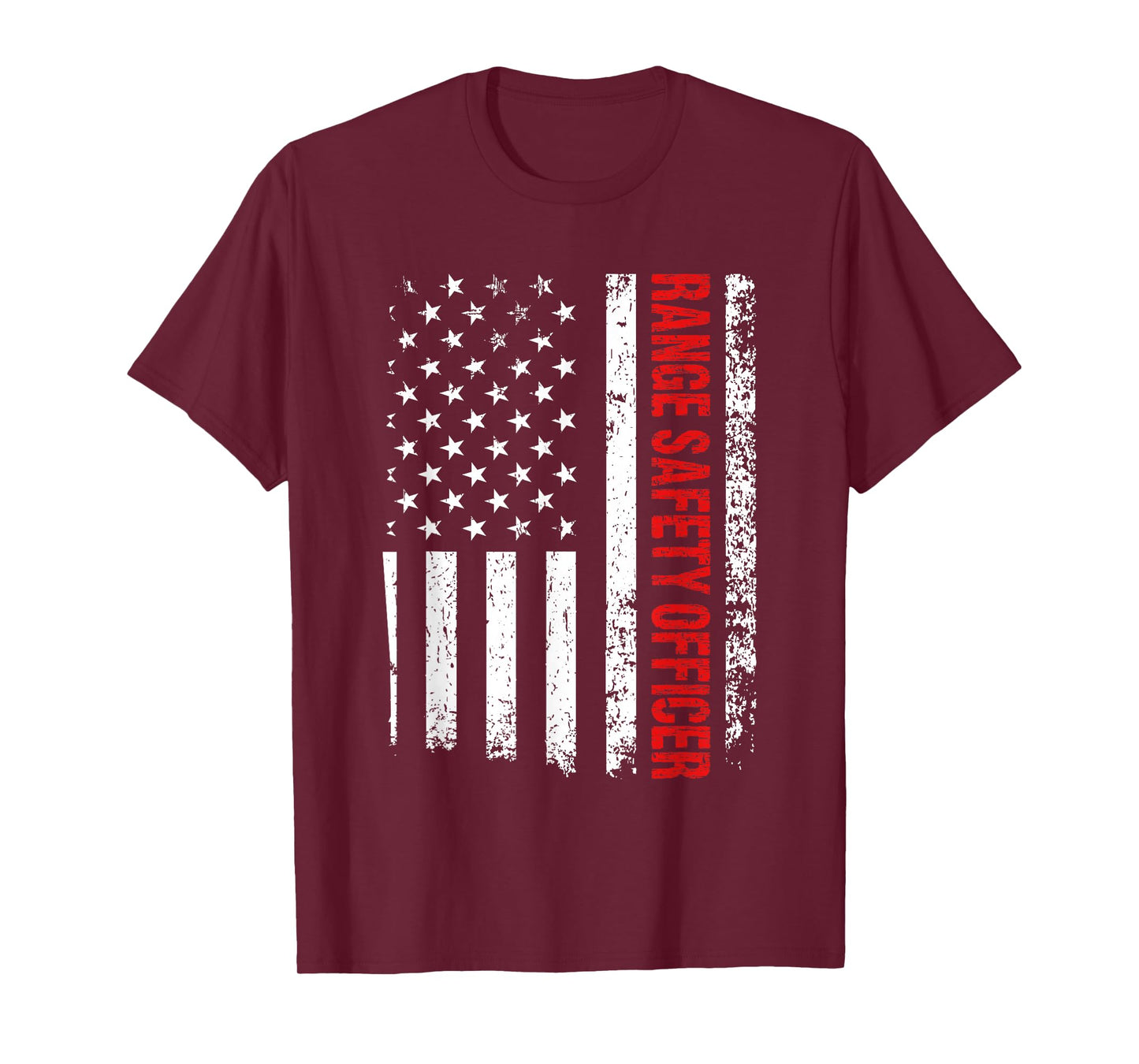 American Firearms Instructor Gun Range Safety Officer T-Shirt