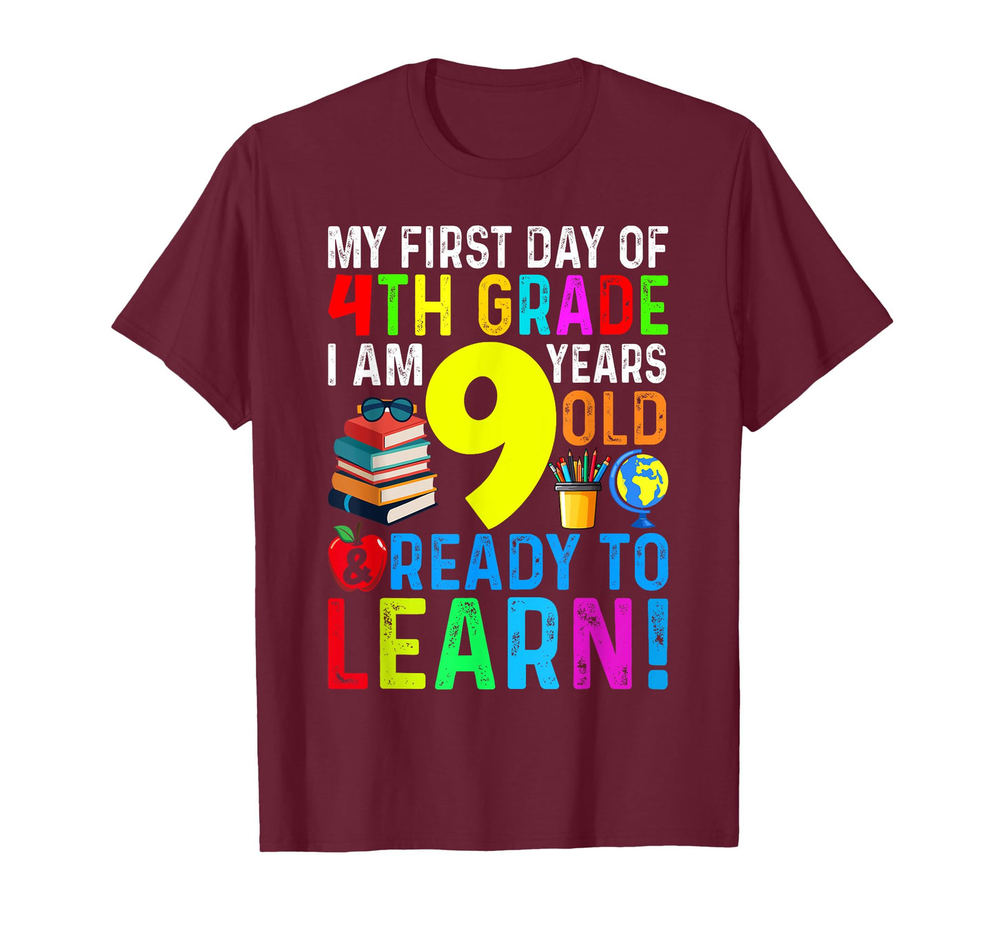 4th Grade Back to First Day of School Boys Girl T-Shirt