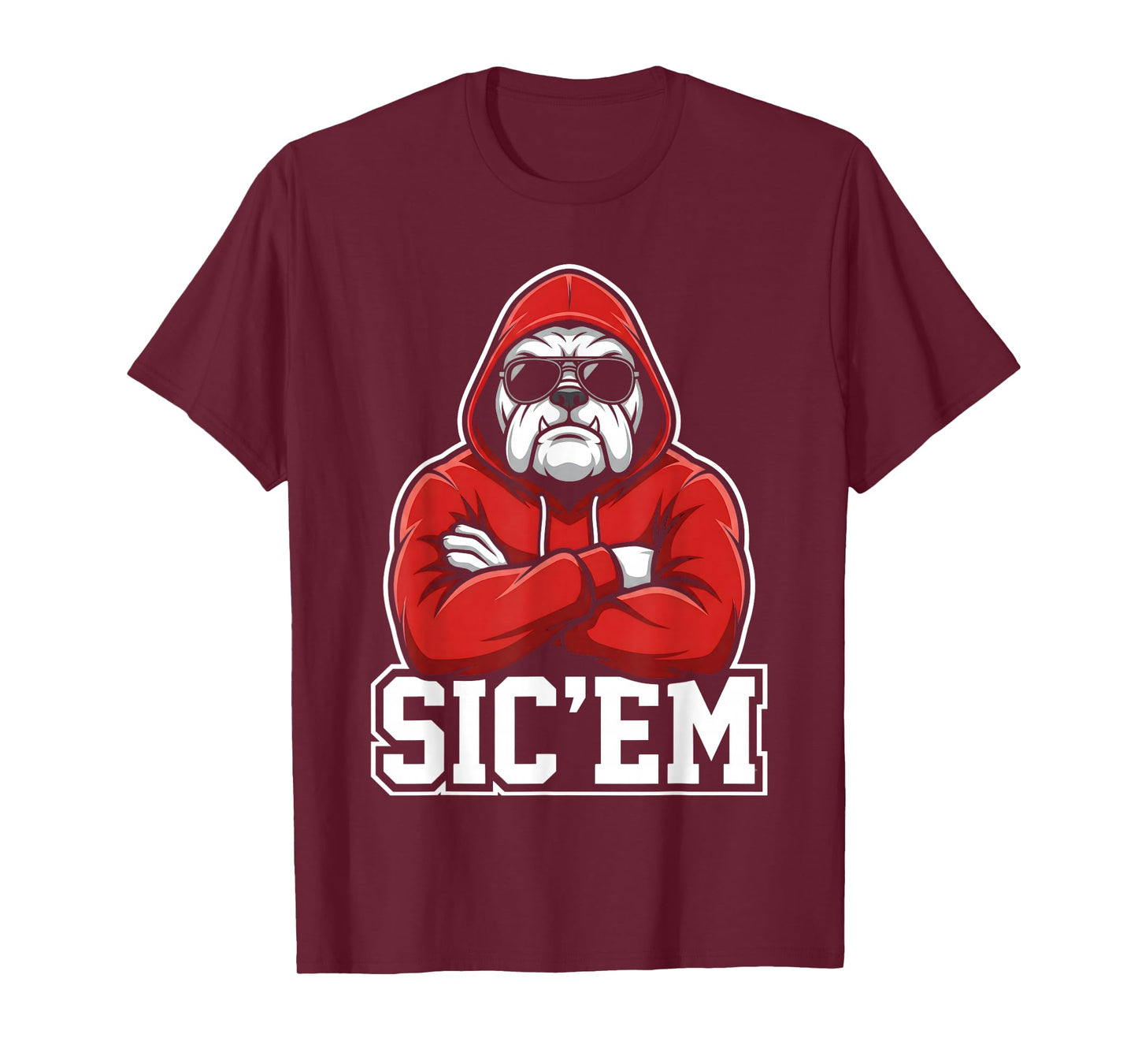 Sic'Em Bulldogs Graphic Men Women Kid Boy Girl T-Shirt