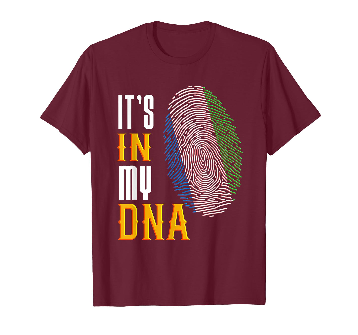 Patriotic Sierra Leone It's In My DNA T-Shirt