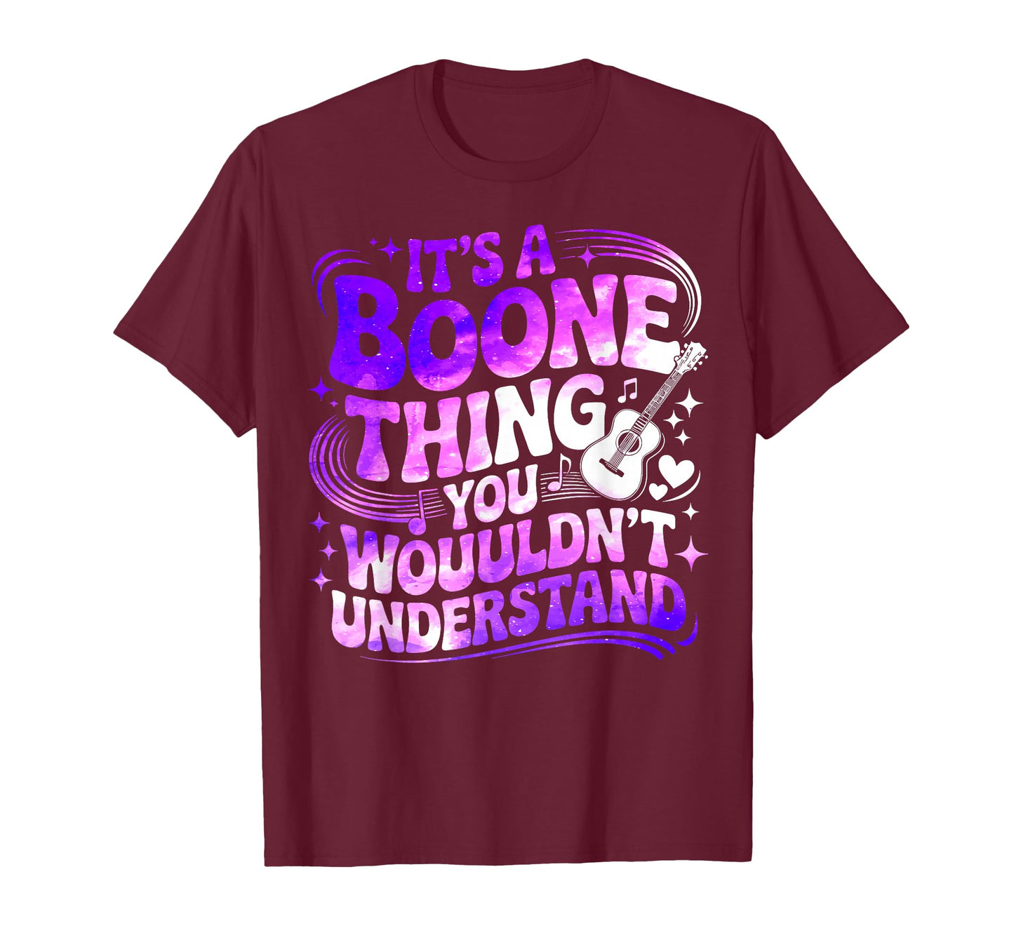 It’s A Boone Thing You Wouldn’t Understand Groovy 80s Retro T-Shirt