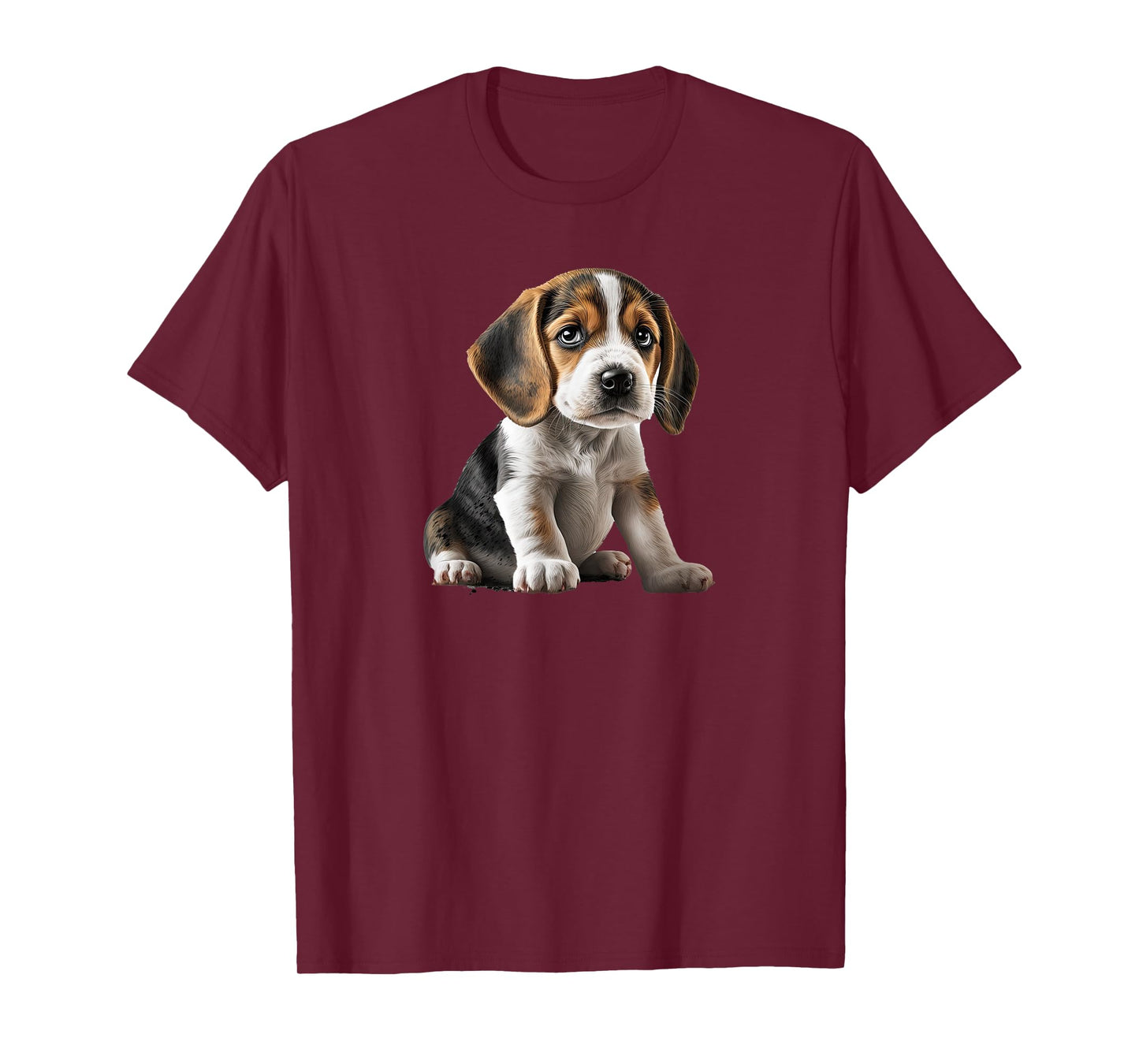 Funny Beagle Dog Puppy T-Shirt for Men Women Kids