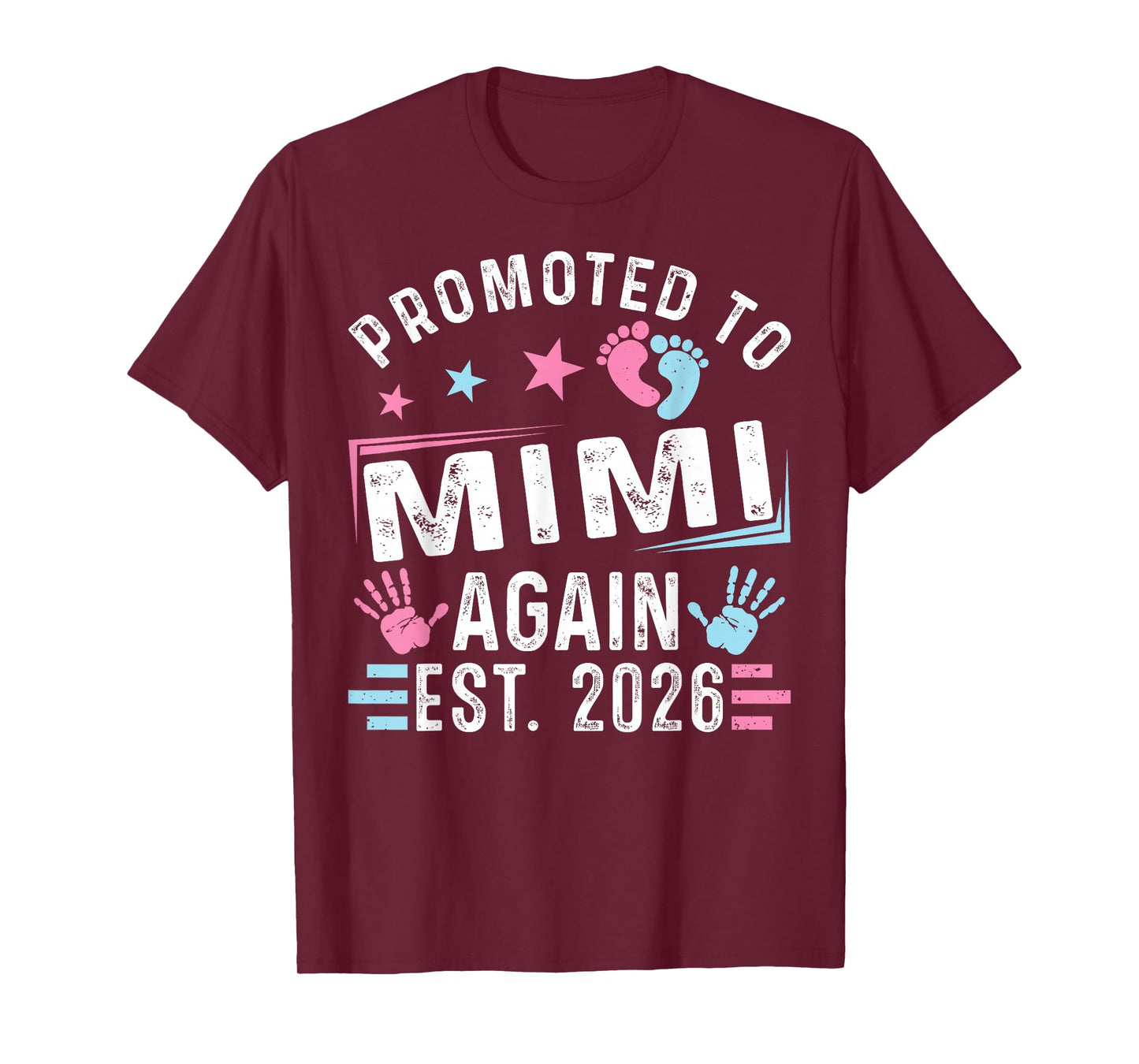 Promoted to Mimi Again Est. 2026 Vintage Mimi T-Shirt