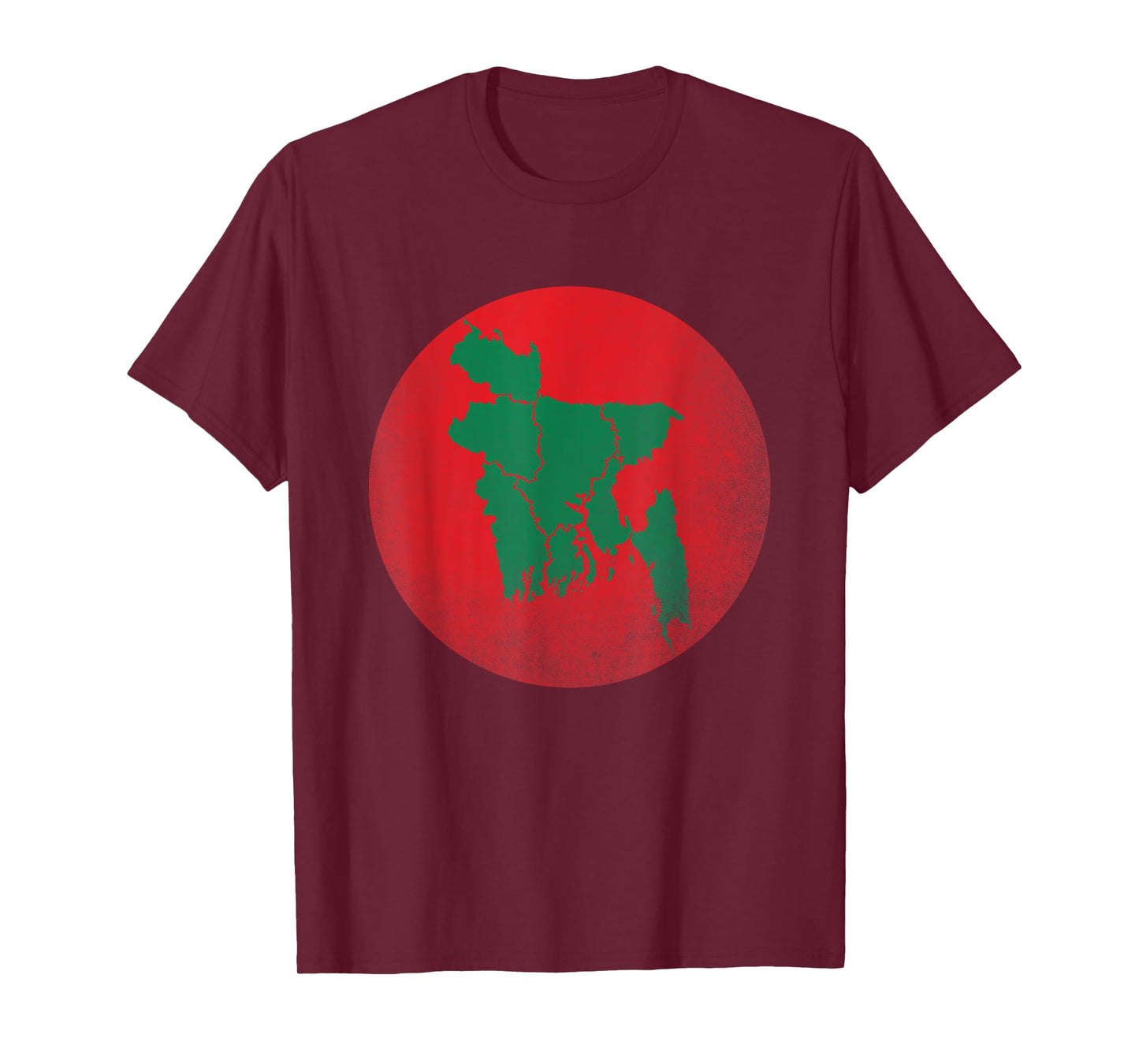 American Grown Bangladeshi Roots Bangladesh Vintage Flag T-Shirt