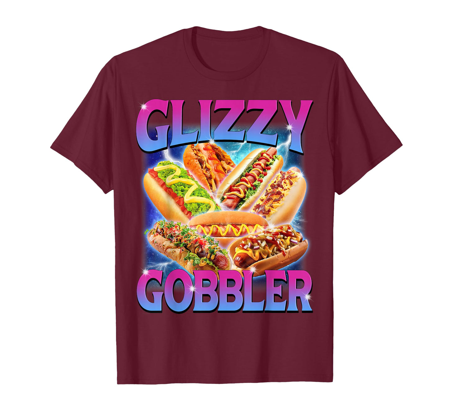 Funny Glizzy Gobbler Meme Hilarious Hot Dog Glizzy Lovers T-Shirt