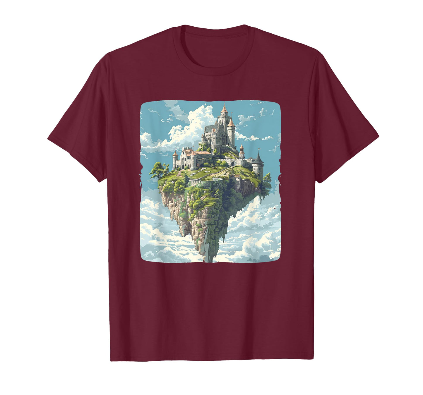 Awesome Castle in the Sky Costume for Boys and Girls T-Shirt