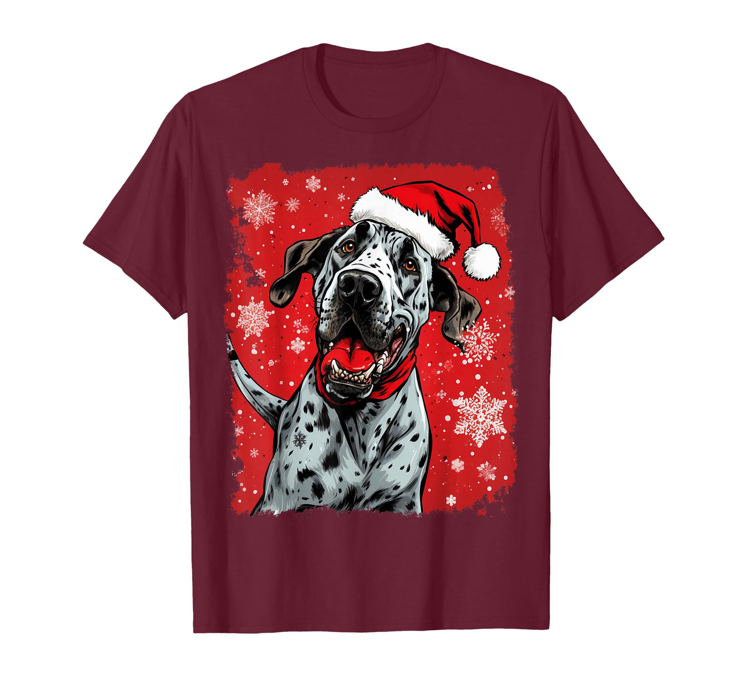 Great Dane Christmas T-Shirt