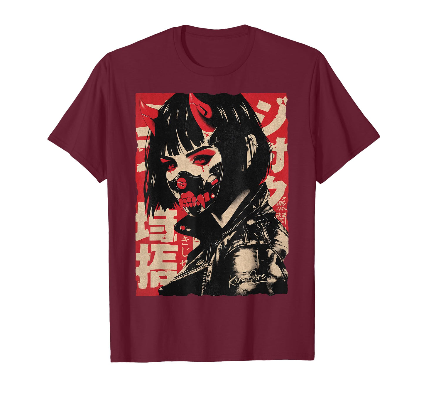 Japan Streetwear Cyberpunk Y2K Techwear Retro Manga Anime T-Shirt