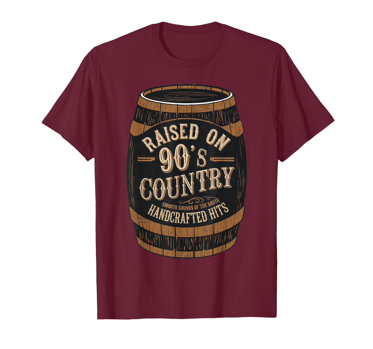 Raised on 90s Country Shirt Womens Music Cowgirl Cowboy T-Shirt