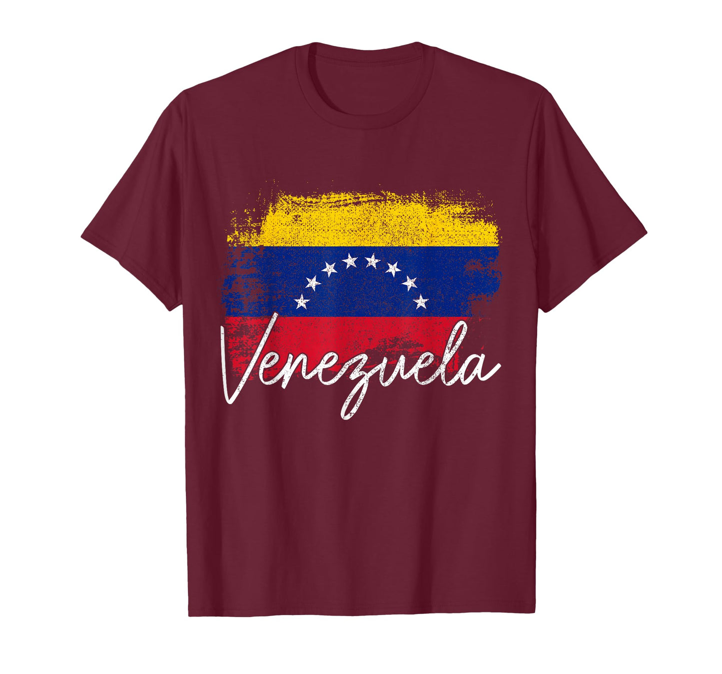 Venezuela Vintage Flag Venezuelan Pride Roots T-Shirt