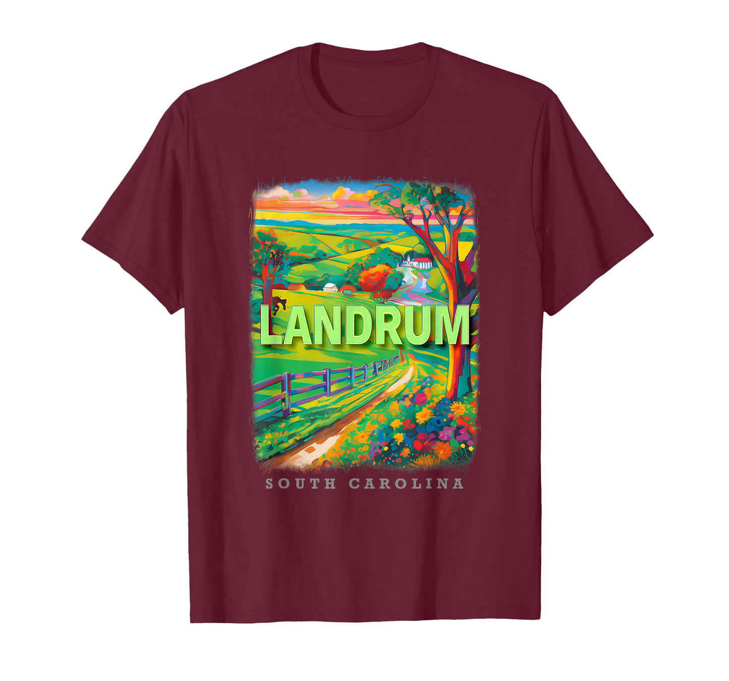 Landrum South Carolina SC Horse Country SD704 T-Shirt